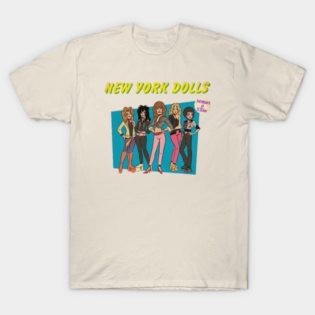 new York dolls T-Shirt by Lulabyan